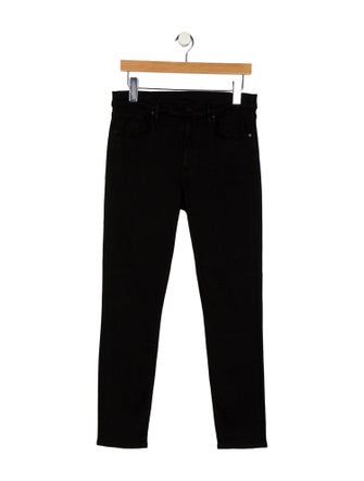 GoldSign High-Rise Straight Leg Jeans
