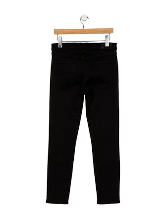 GoldSign High-Rise Straight Leg Jeans