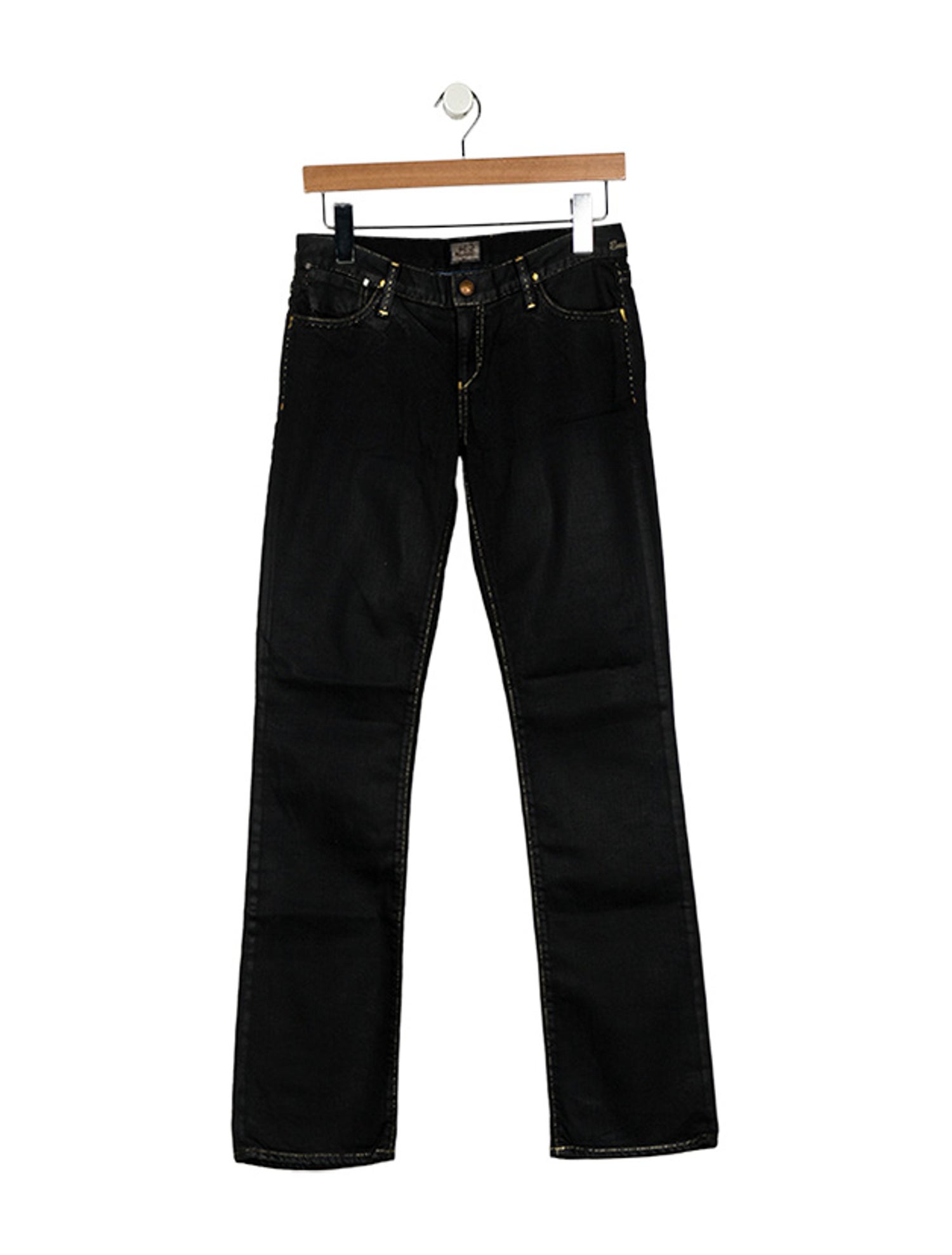 GoldSign Low-Rise Straight Leg Jeans w/ Tags