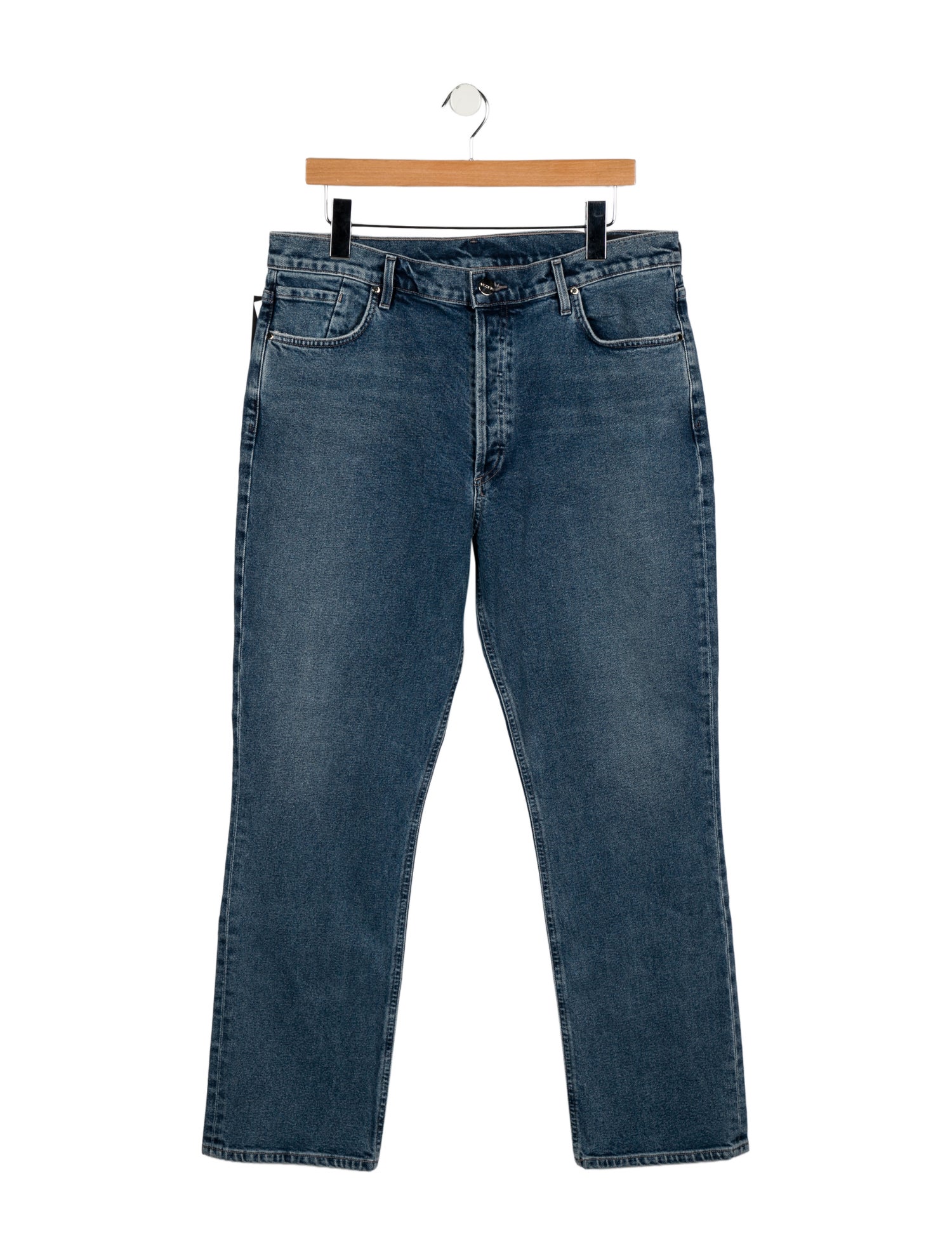 GoldSign High-Rise Straight Leg Jeans w/ Tags