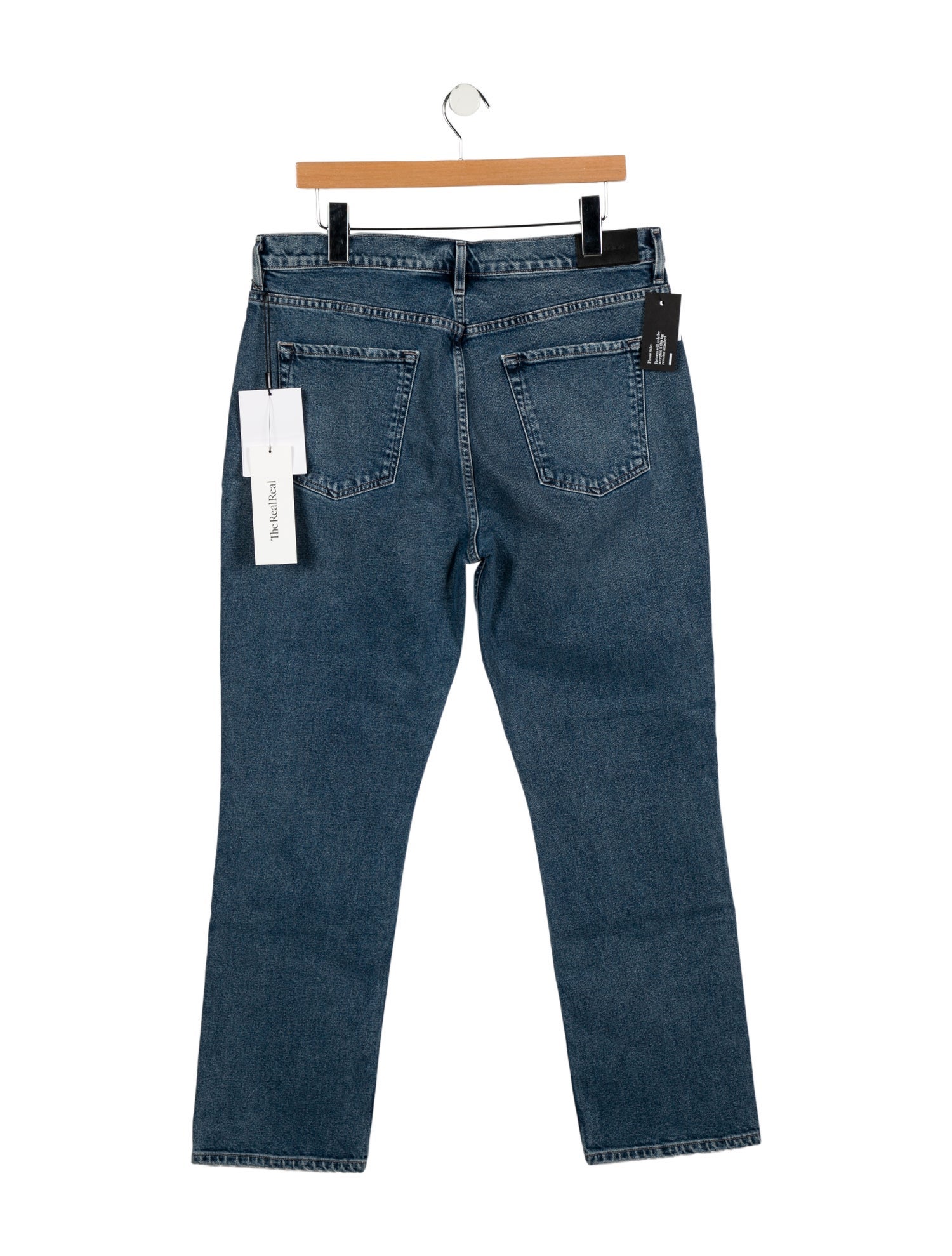 GoldSign High-Rise Straight Leg Jeans w/ Tags