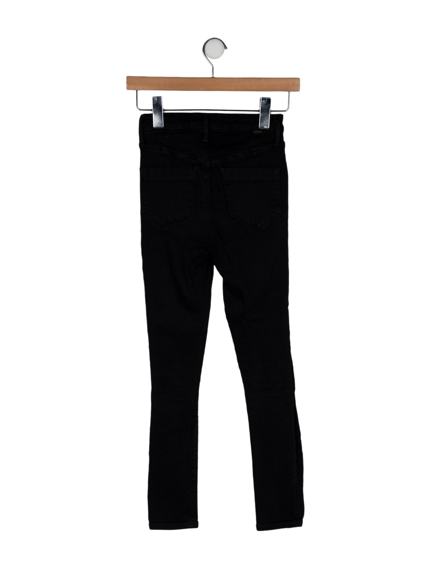 GoldSign Low-Rise Skinny Leg Jeans