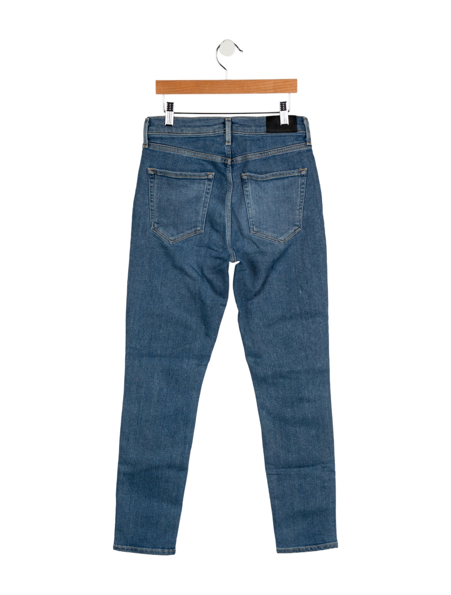 GoldSign Mid-Rise Skinny Leg Jeans