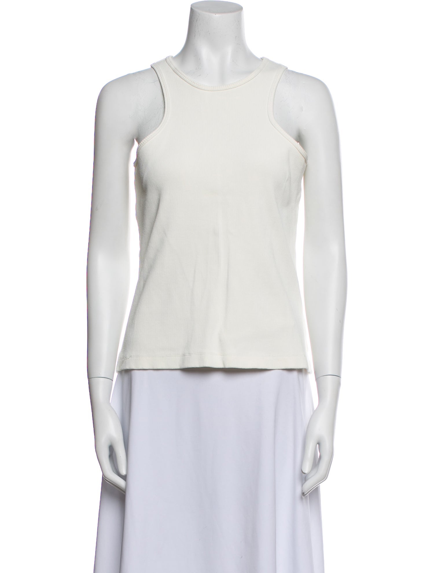 GoldSign Crew Neck Sleeveless Top