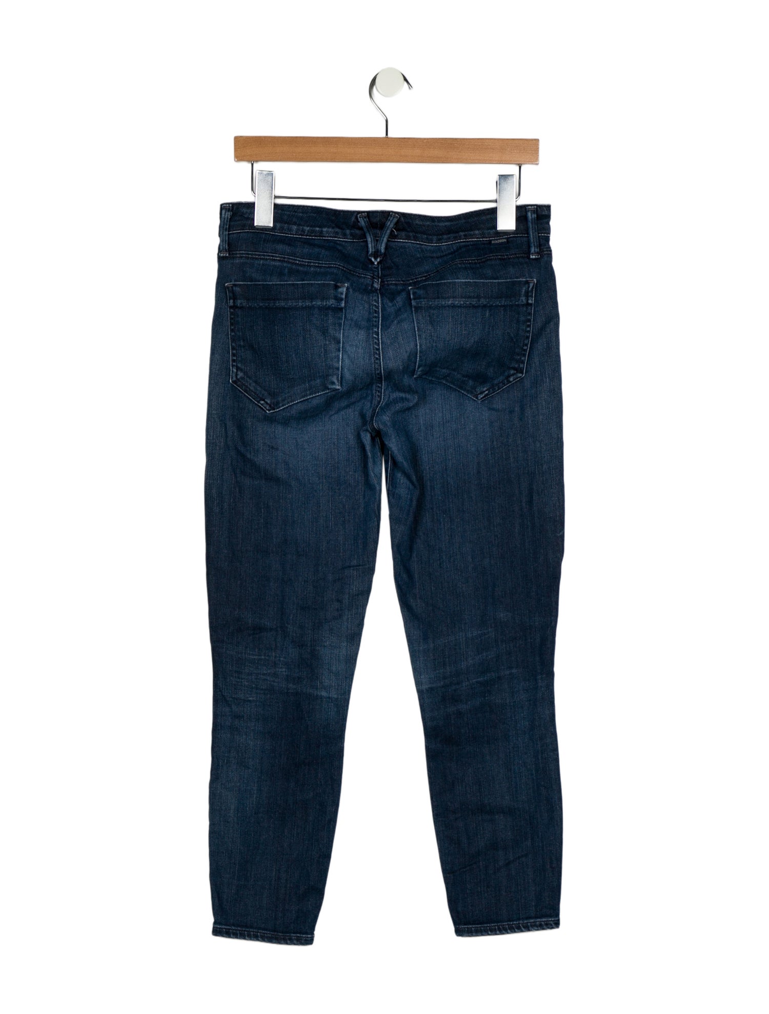 GoldSign Mid-Rise Skinny Leg Jeans