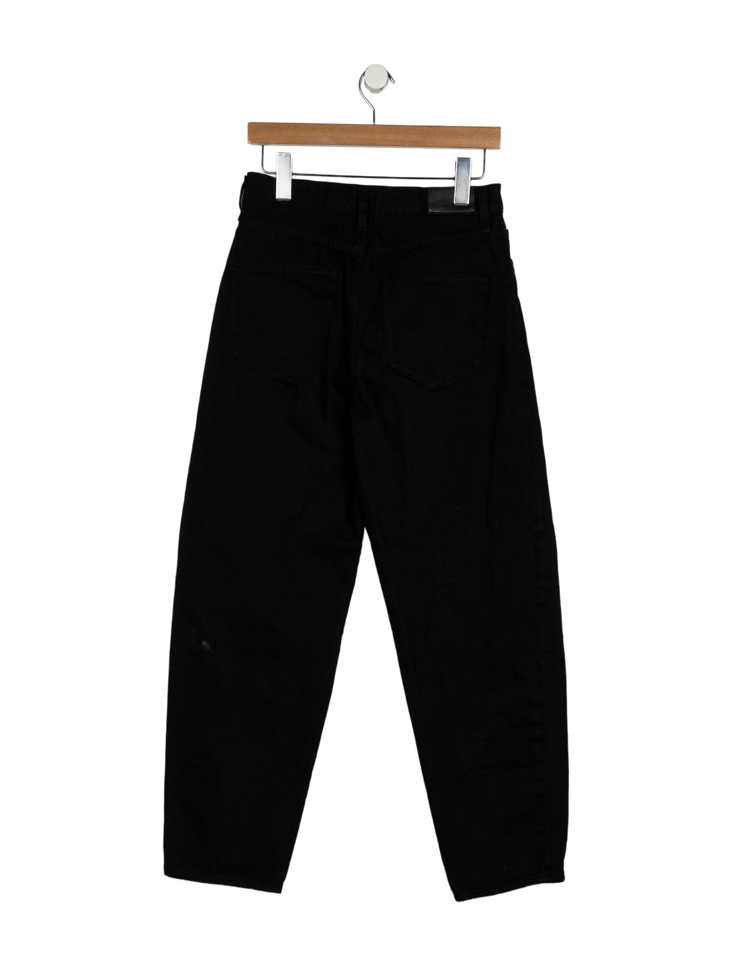 GoldSign High-Rise Straight Leg Jeans