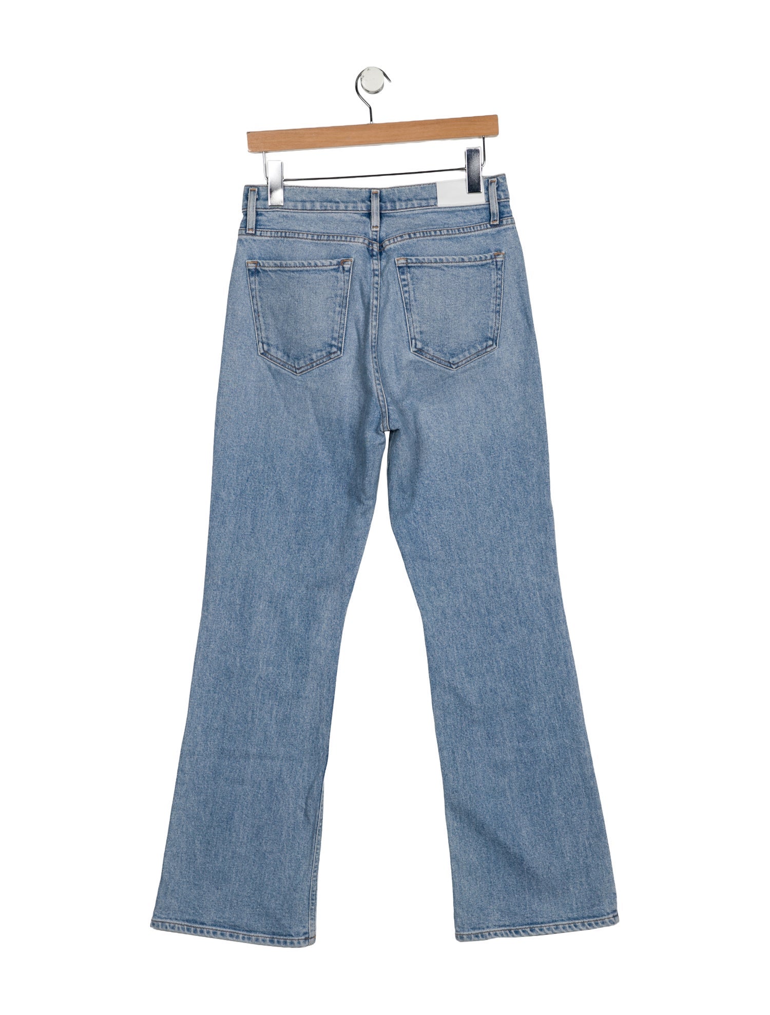 GoldSign High-Rise Wide Leg Jeans