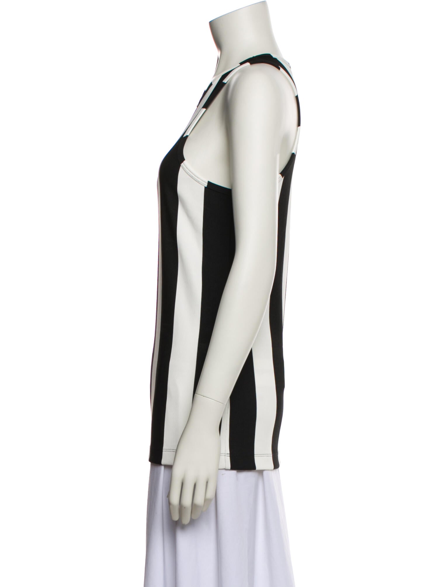 GoldSign Striped Crew Neck Top