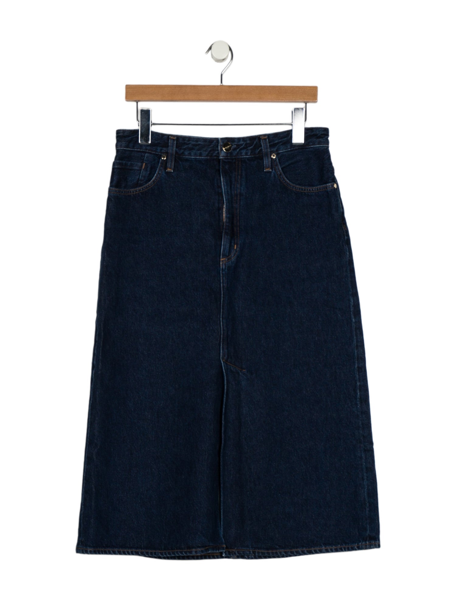 GoldSign Midi Length Skirt