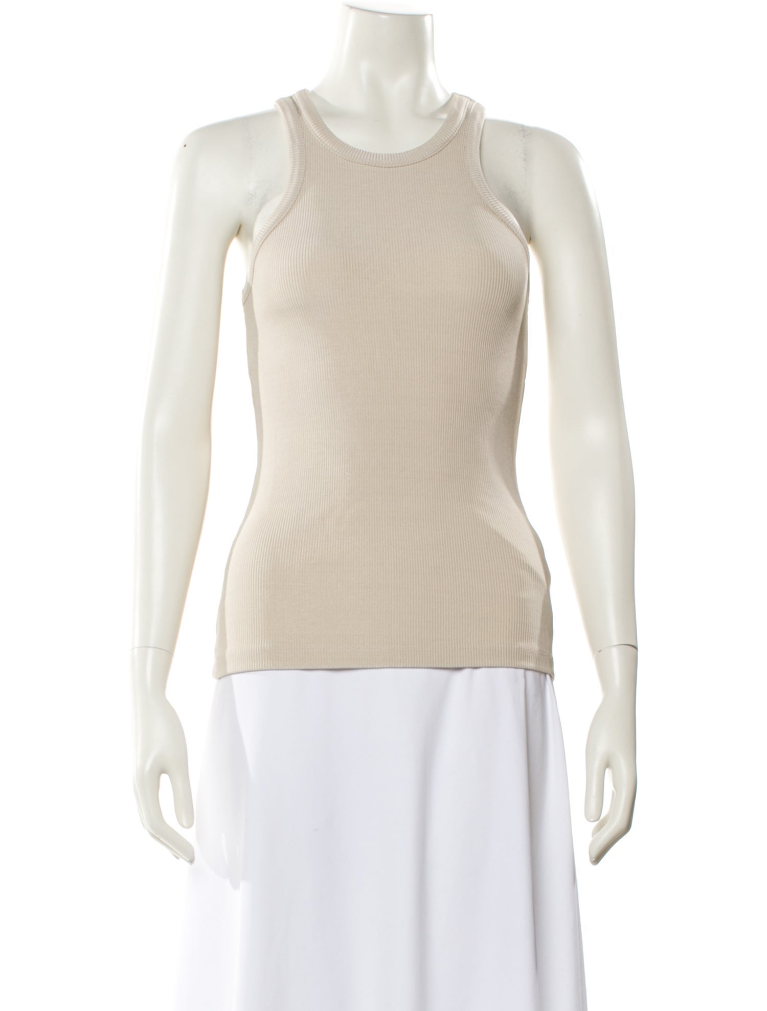 GoldSign Scoop Neck Sleeveless Top