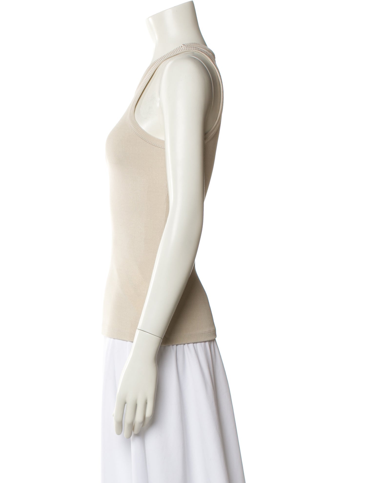 GoldSign Scoop Neck Sleeveless Top