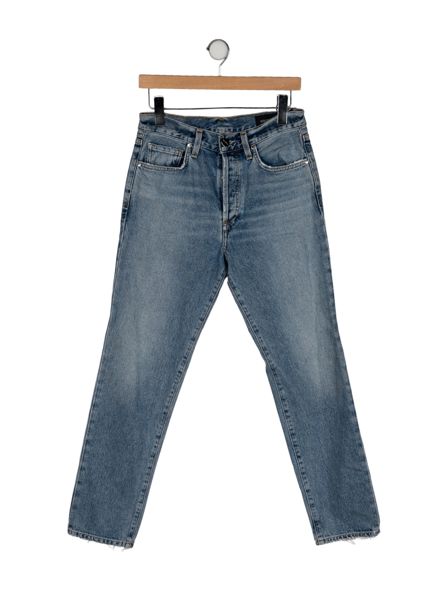 GoldSign High-Rise Straight Leg Jeans w/ Tags
