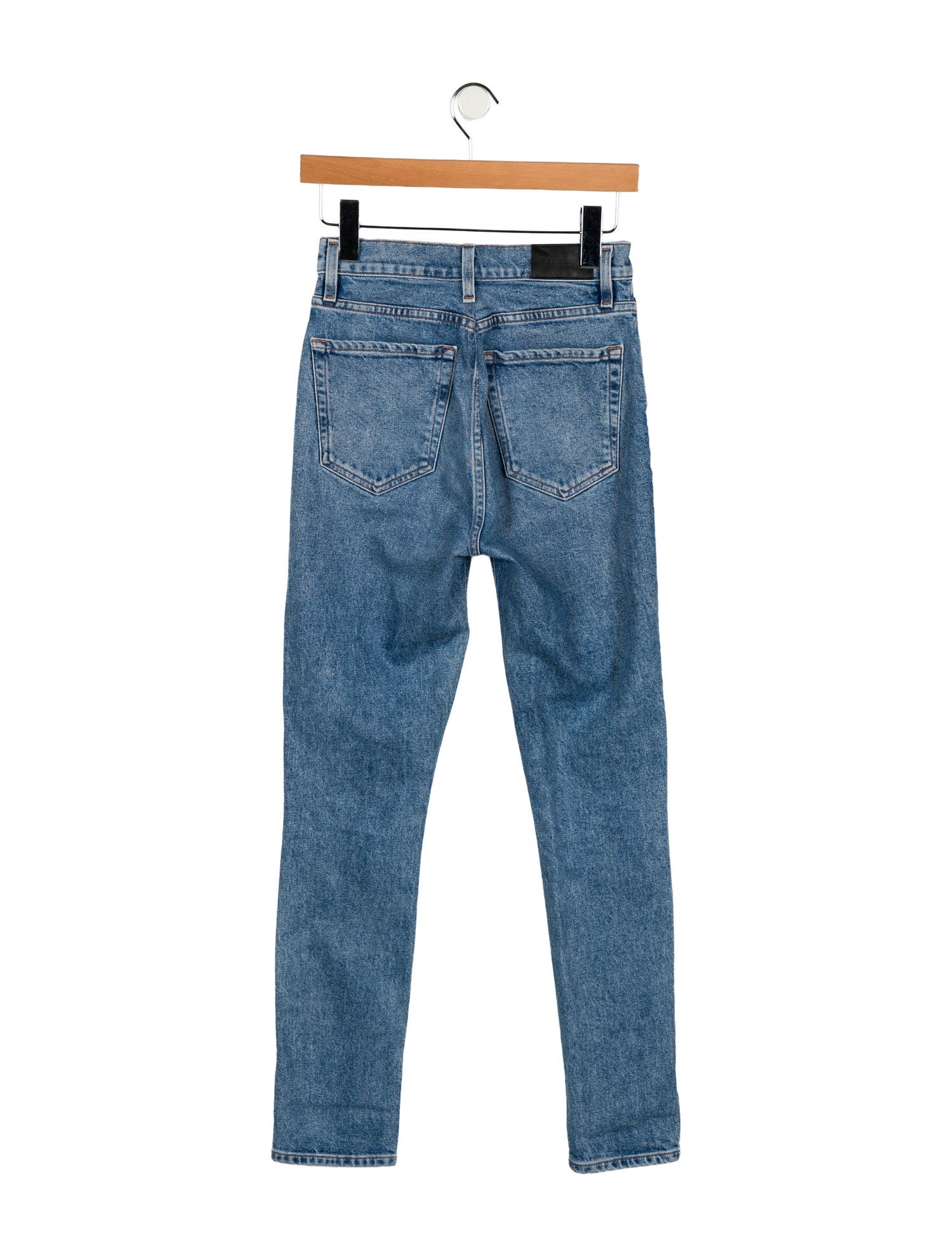 GoldSign Mid-Rise Skinny Leg Jeans