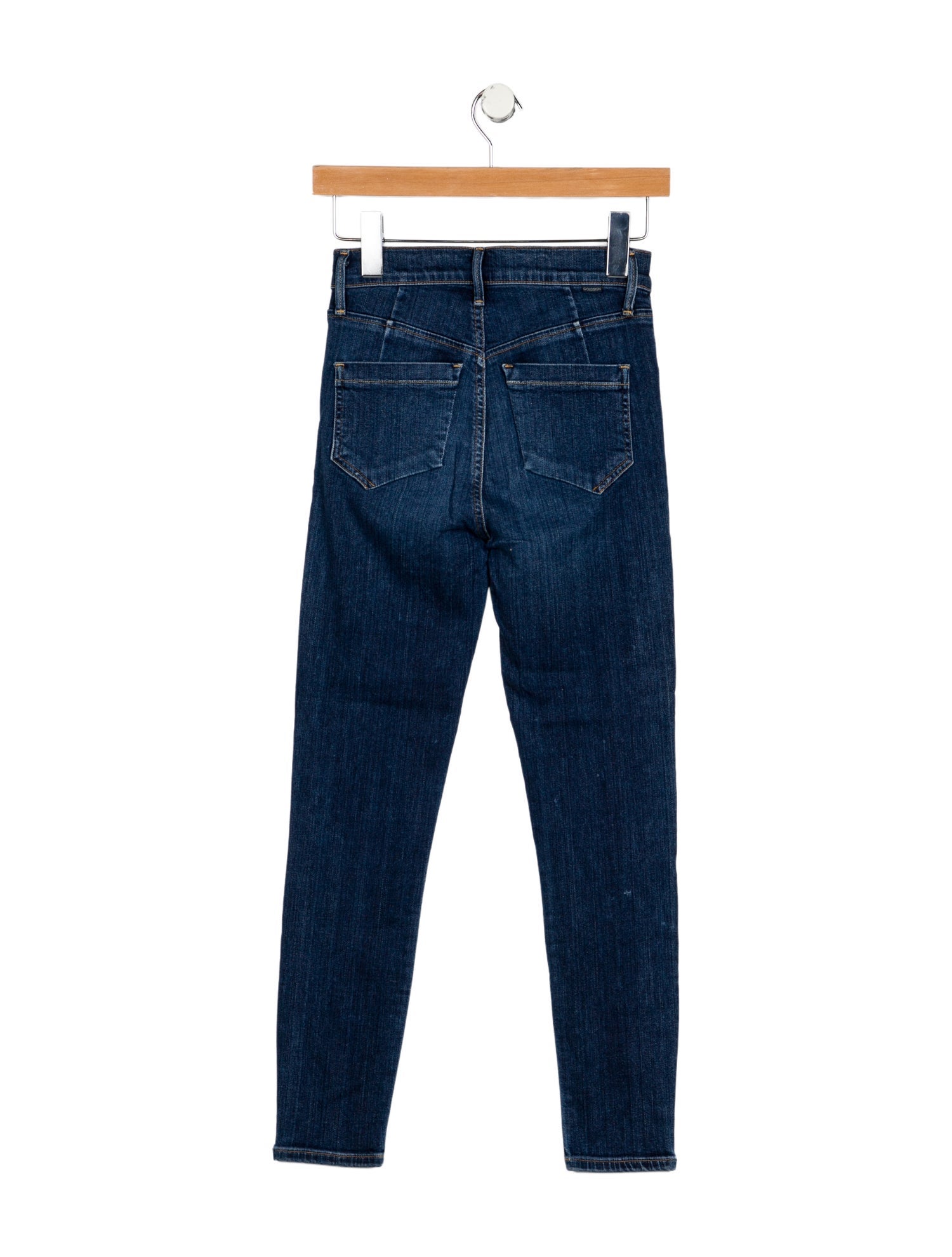 GoldSign Mid-Rise Skinny Leg Jeans