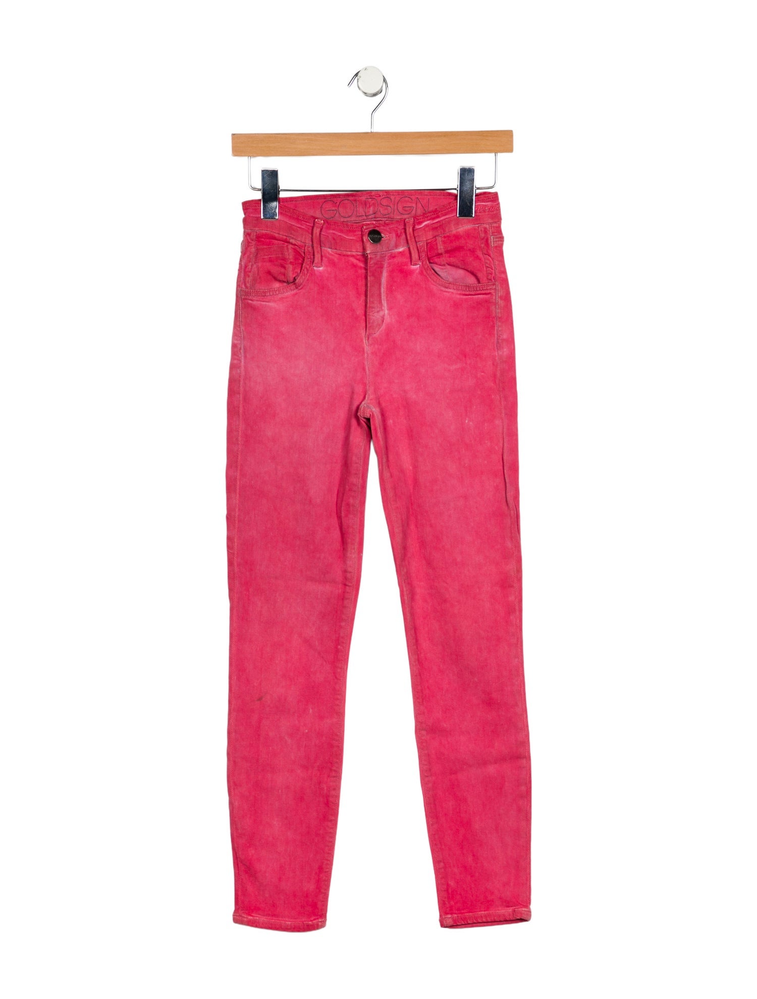 GoldSign Mid-Rise Skinny Leg Jeans