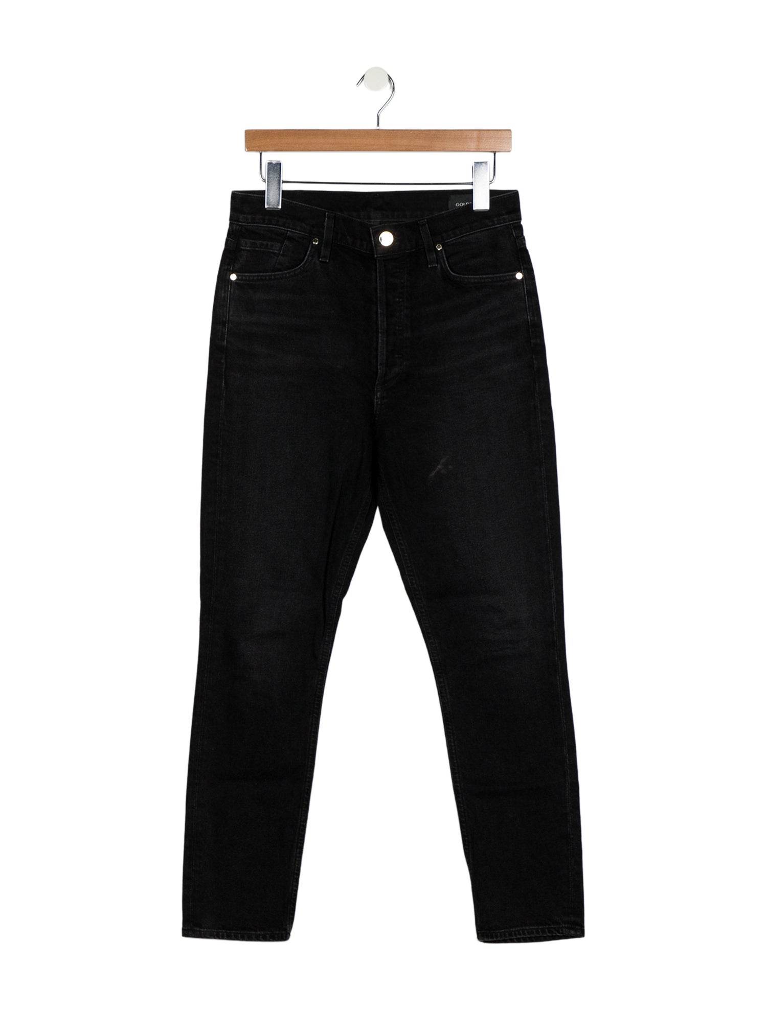 GoldSign High-Rise Skinny Leg Jeans