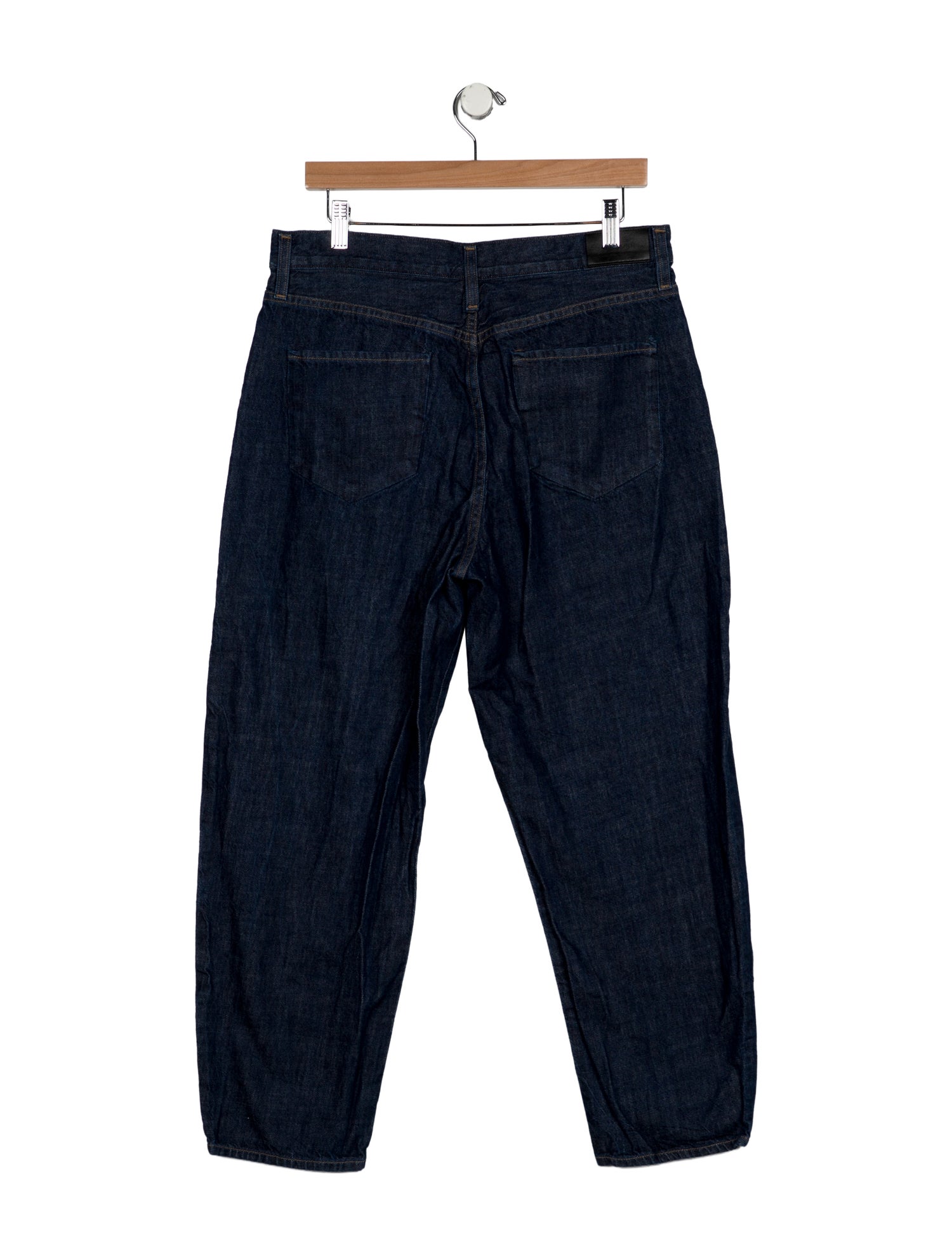 GoldSign High-Rise Straight Leg Jeans