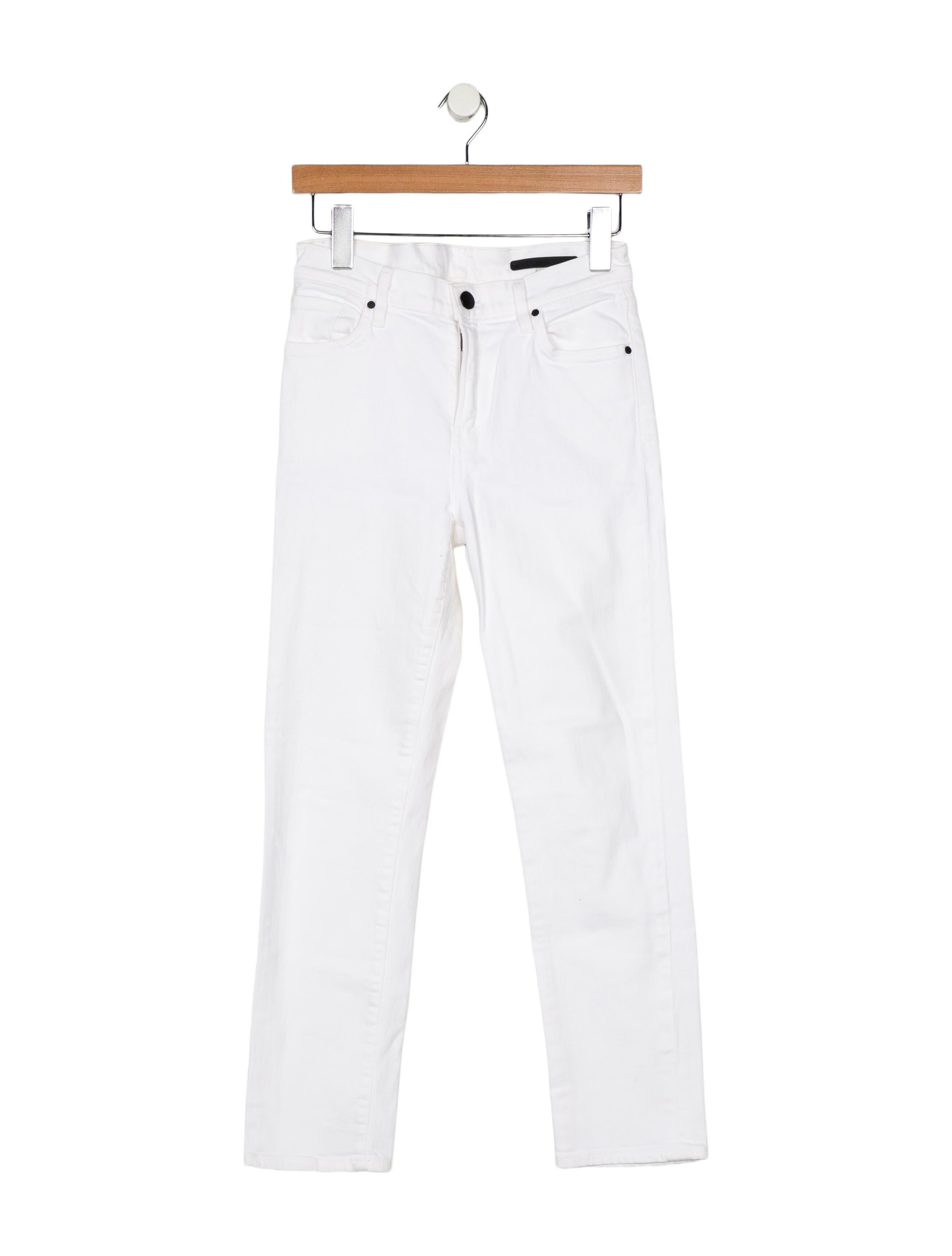 GoldSign High-Rise Straight Leg Jeans