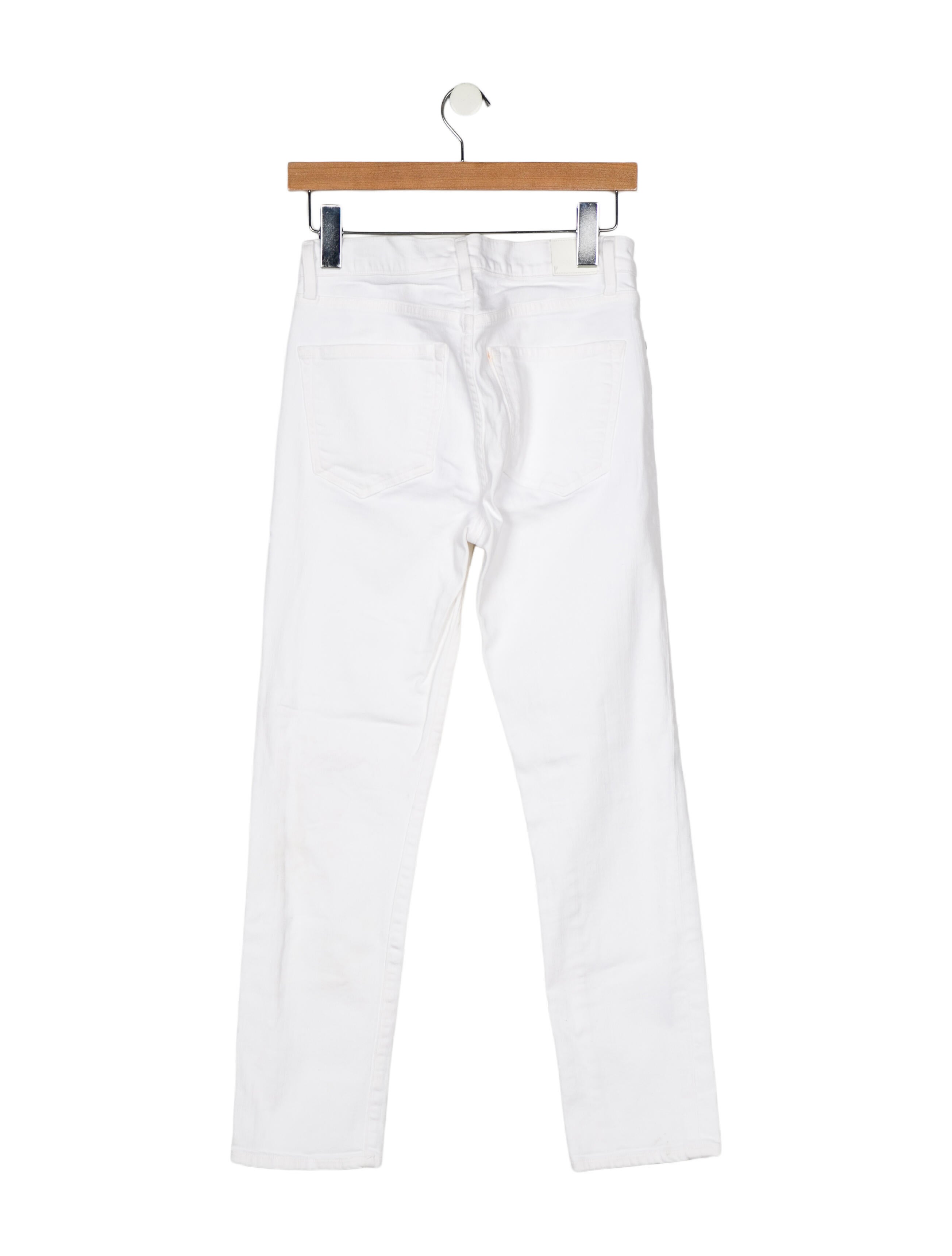 GoldSign High-Rise Straight Leg Jeans