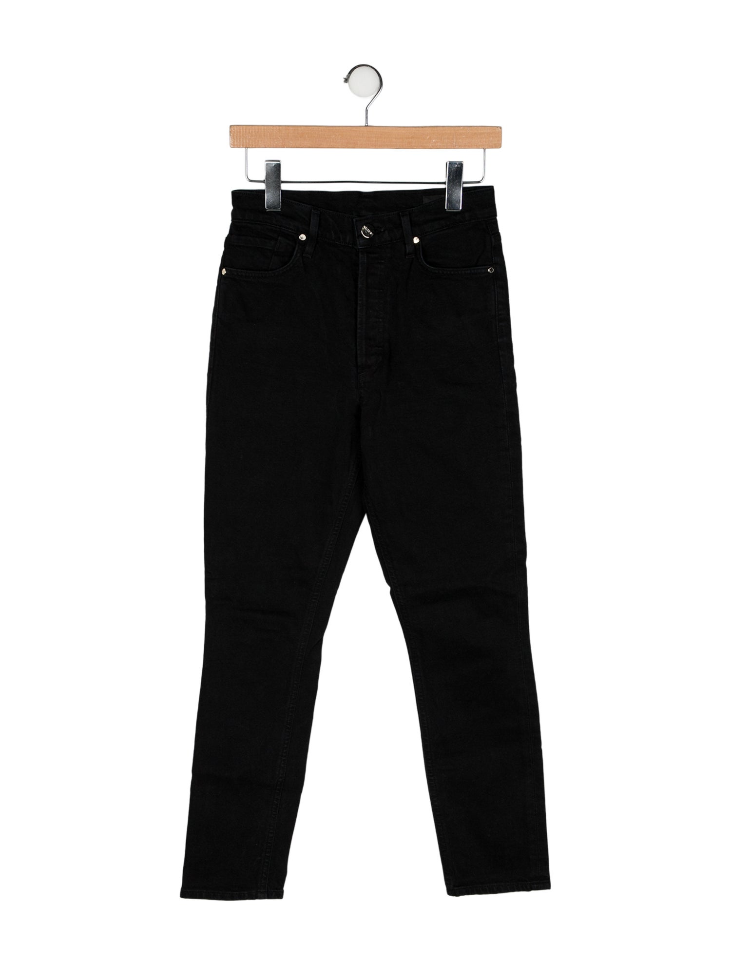 GoldSign High-Rise Skinny Leg Jeans