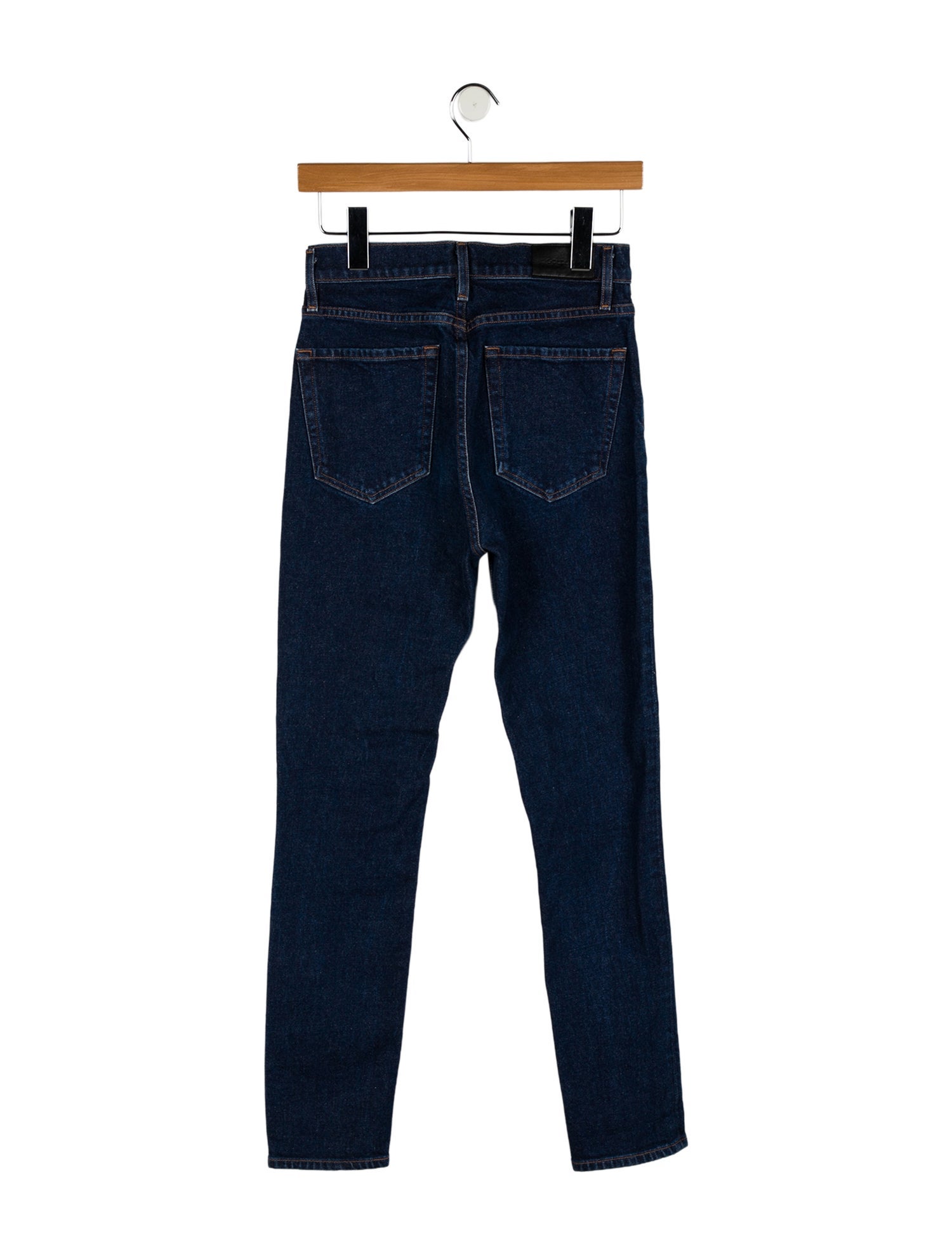 GoldSign High-Rise Skinny Leg Jeans