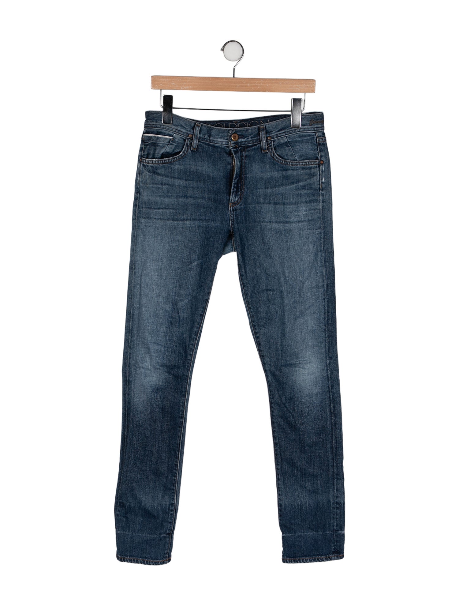 GoldSign Mid-Rise Skinny Leg Jeans
