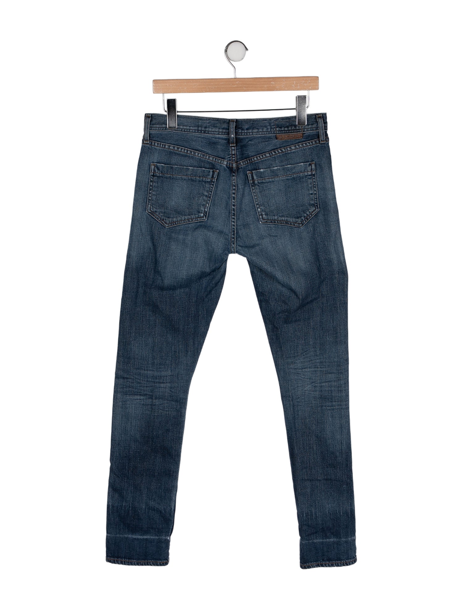 GoldSign Mid-Rise Skinny Leg Jeans