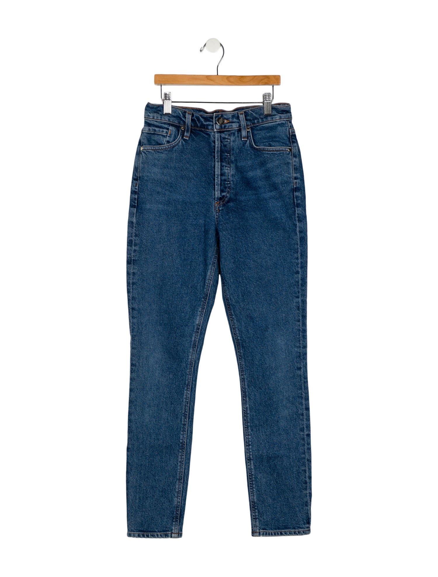 GoldSign Mid-Rise Skinny Leg Jeans