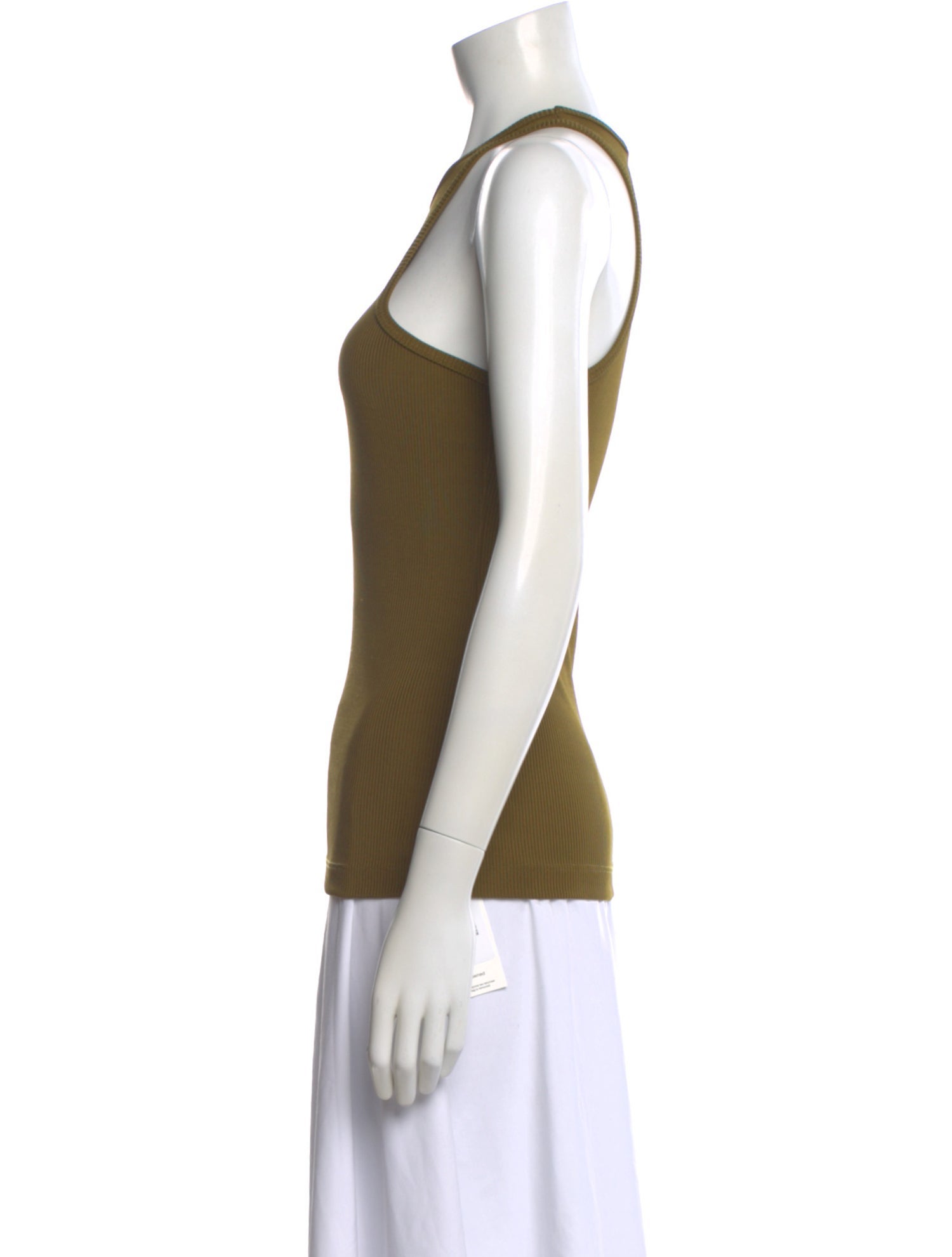 GoldSign Crew Neck Sleeveless Top