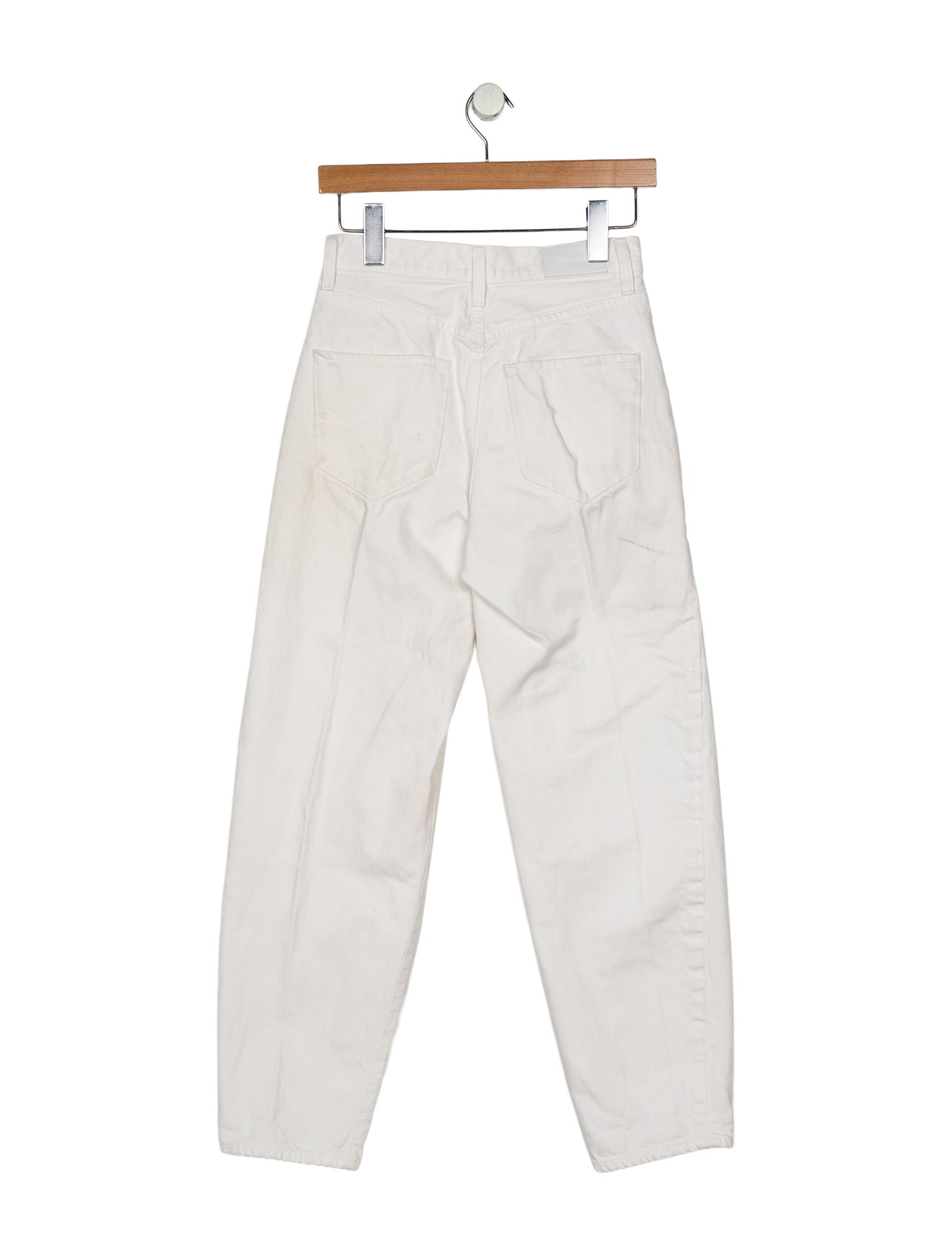 GoldSign Mid-Rise Straight Leg Jeans