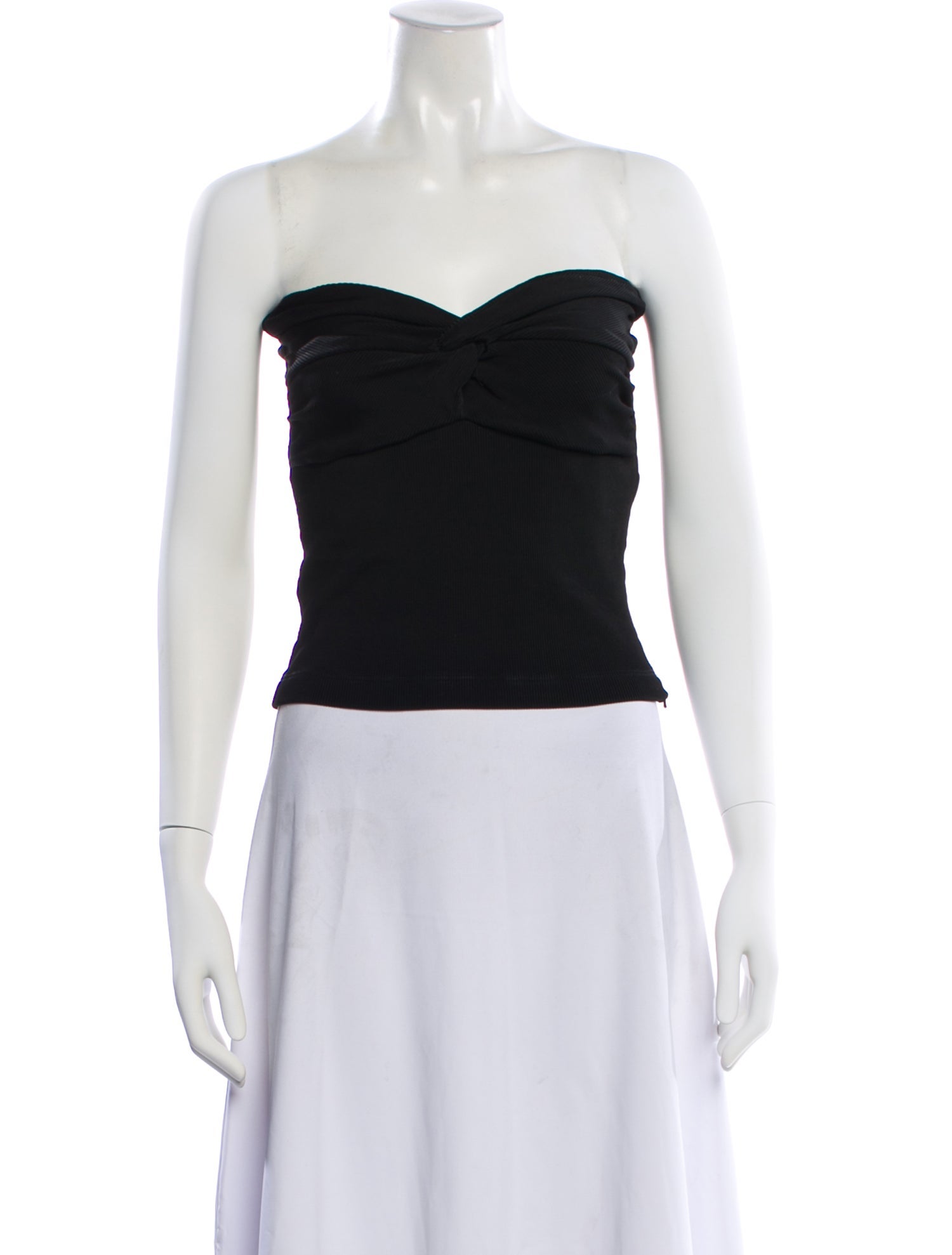 GoldSign Strapless Top