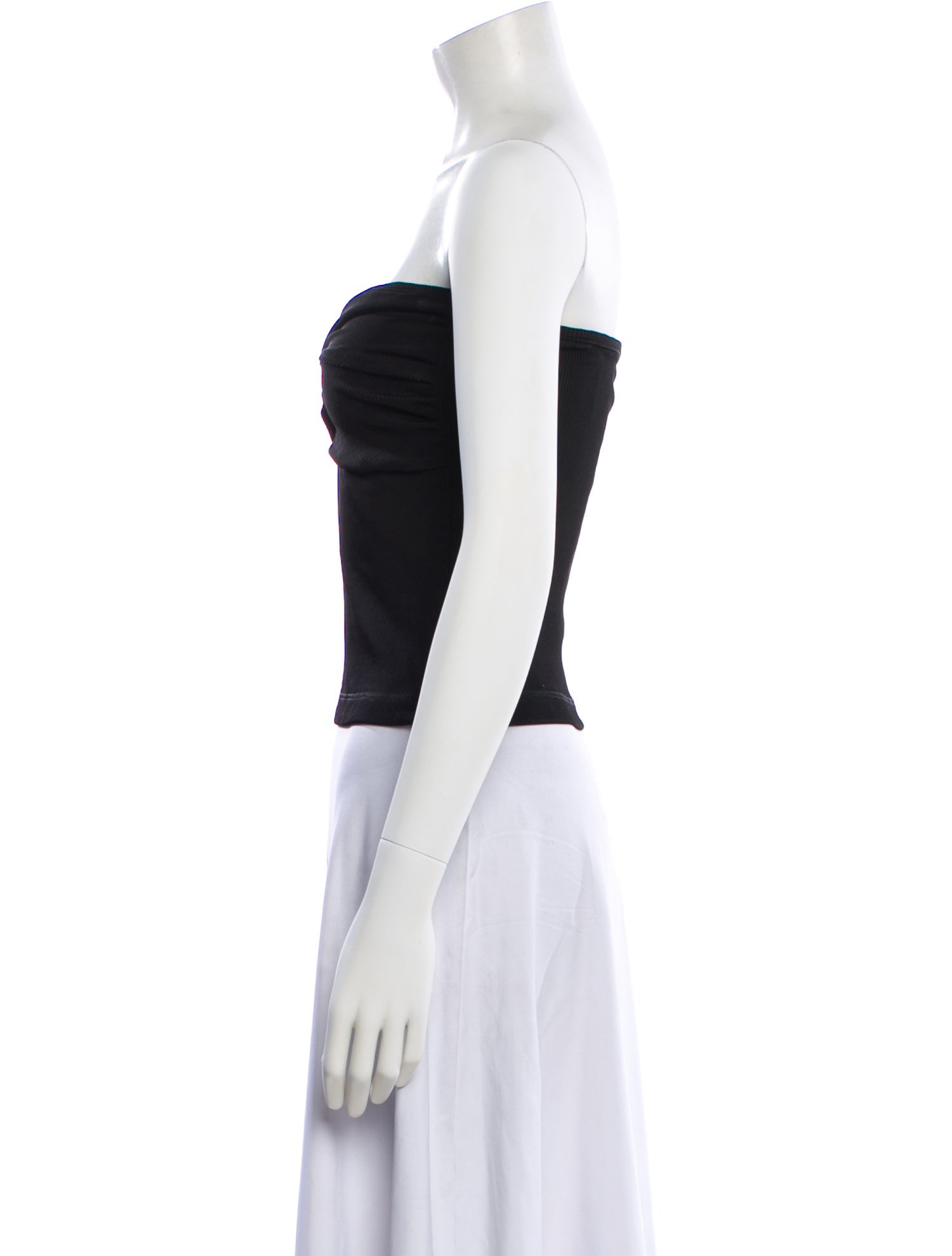 GoldSign Strapless Top