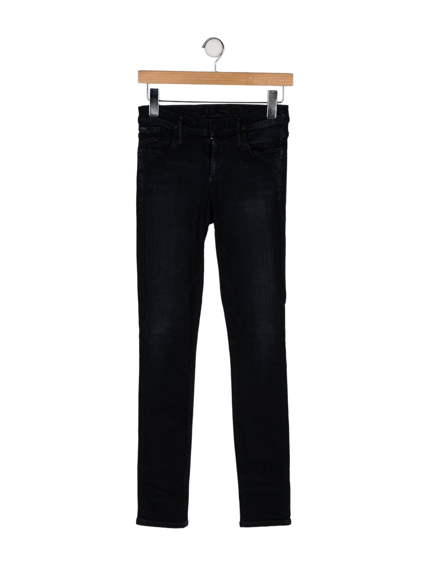 GoldSign Mid-Rise Skinny Leg Jeans