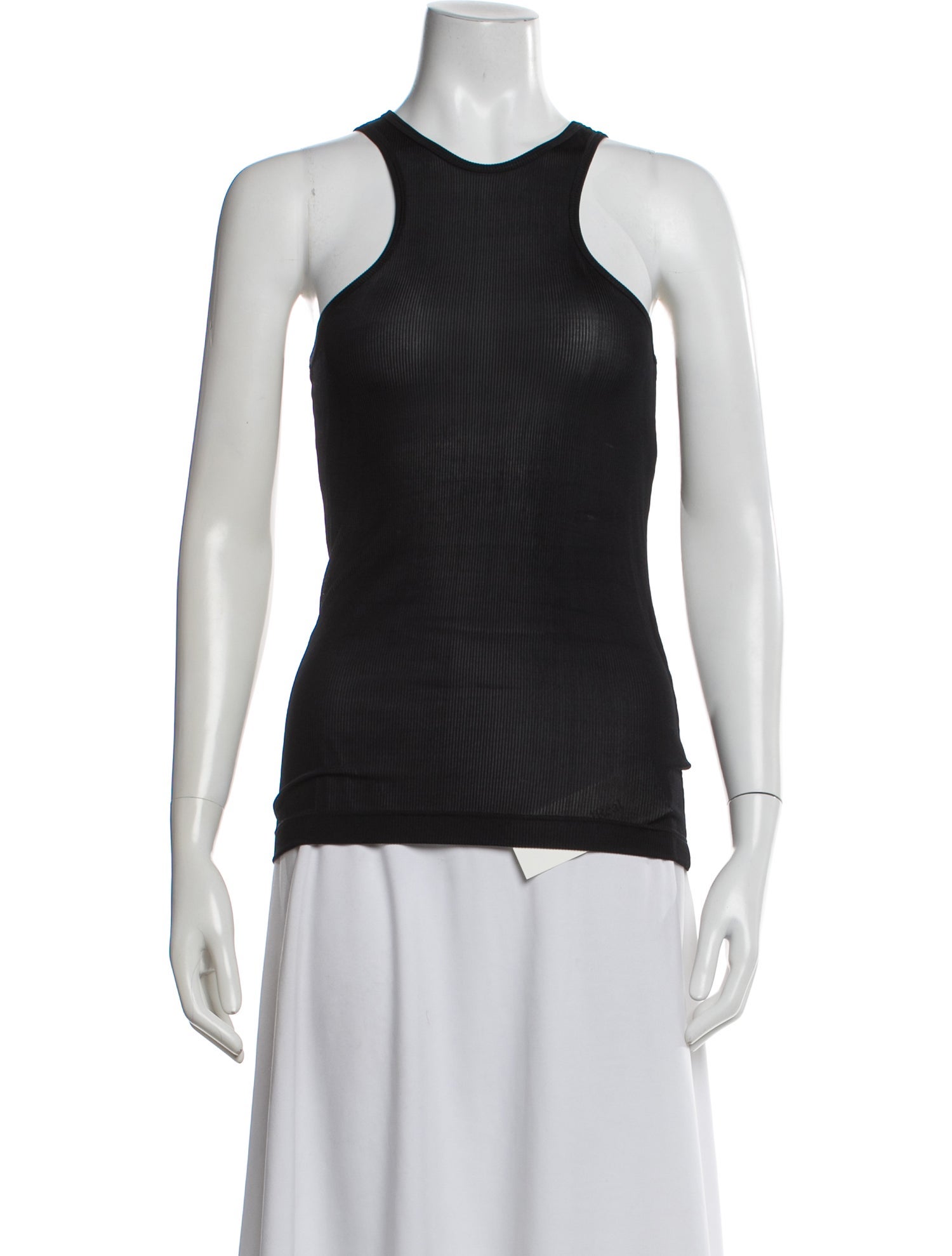 GoldSign Crew Neck Sleeveless Top