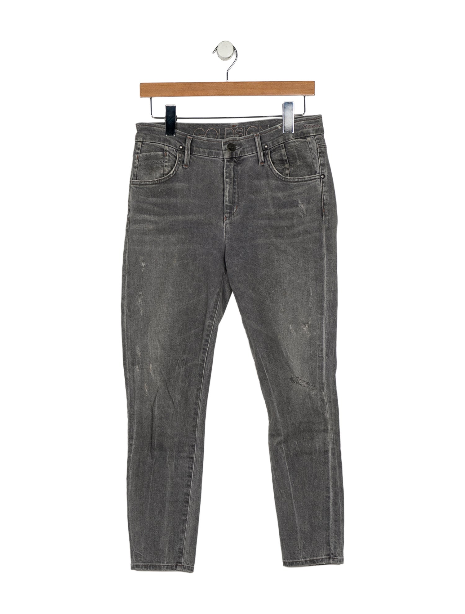 GoldSign Mid-Rise Skinny Leg Jeans