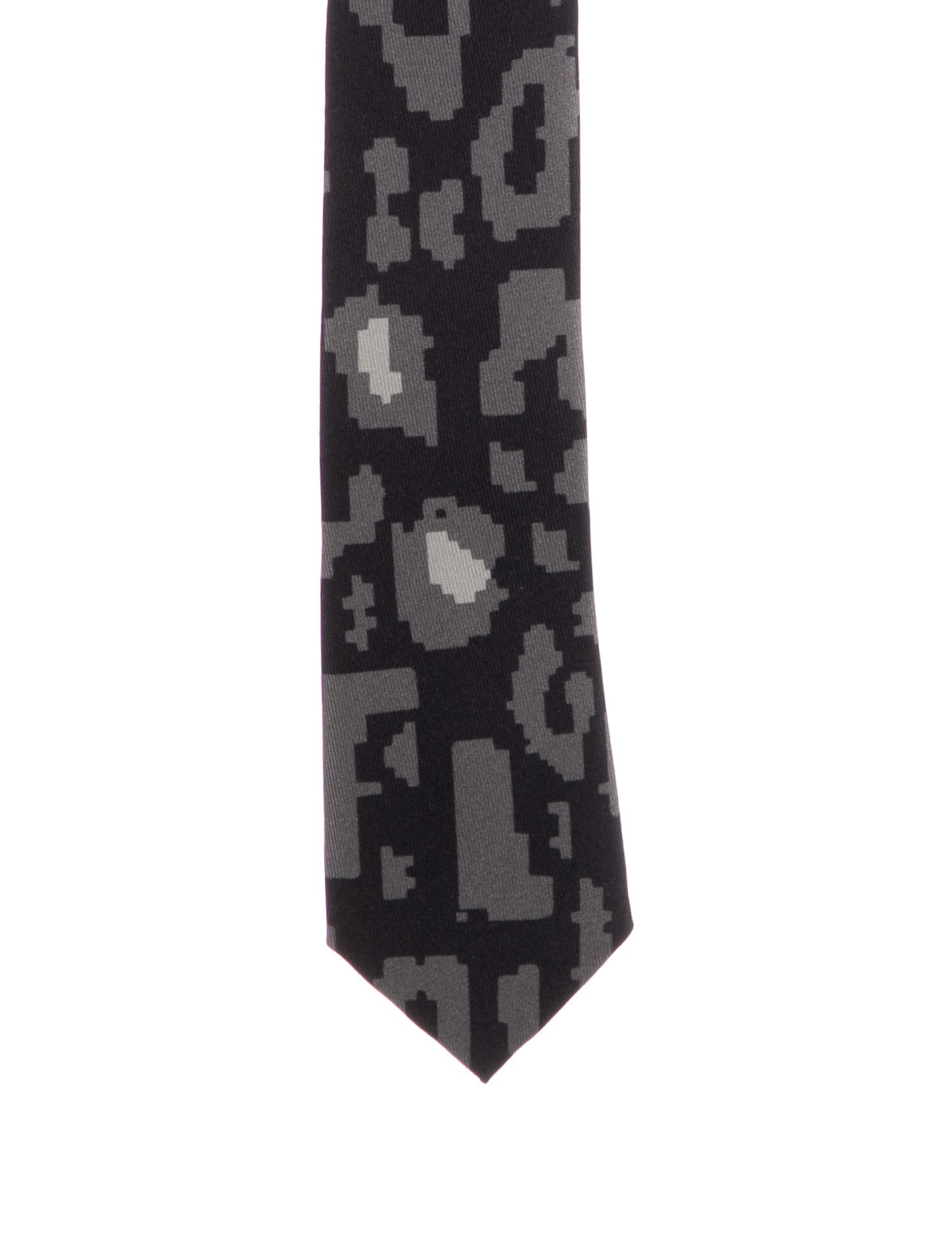 GOLF le FLEUR* GOLF le FLEUR* Silk Patterned Tie w/ Tags - Black