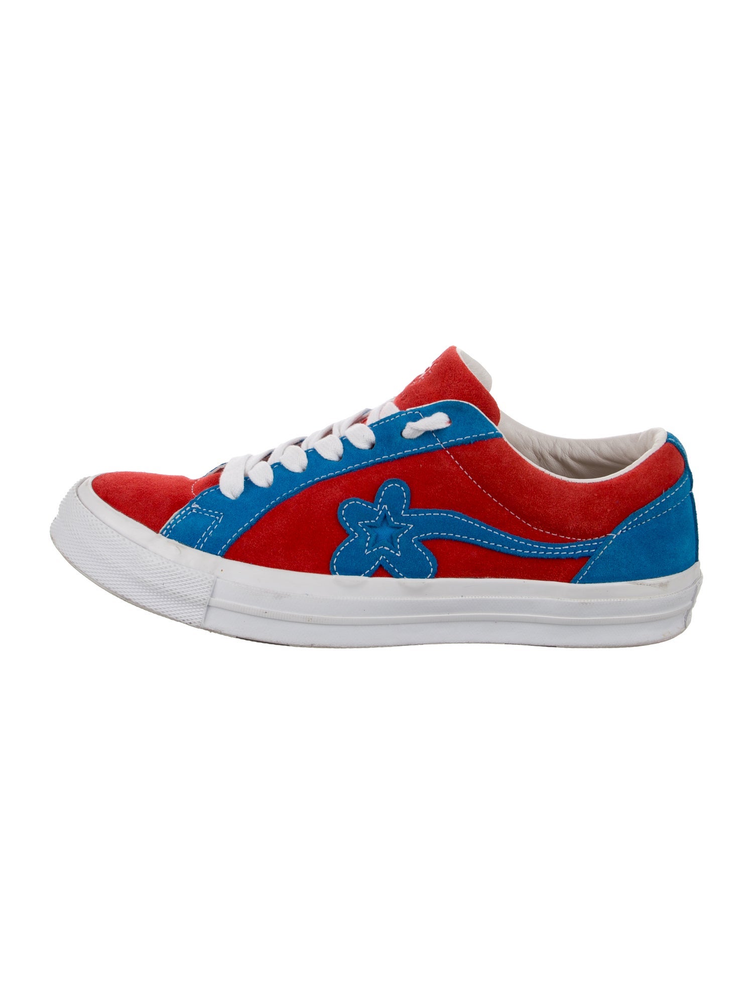 GOLF le FLEUR* Suede Colorblock Pattern Sneakers