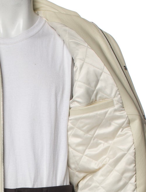 GOLF le FLEUR* Leather Bomber Jacket