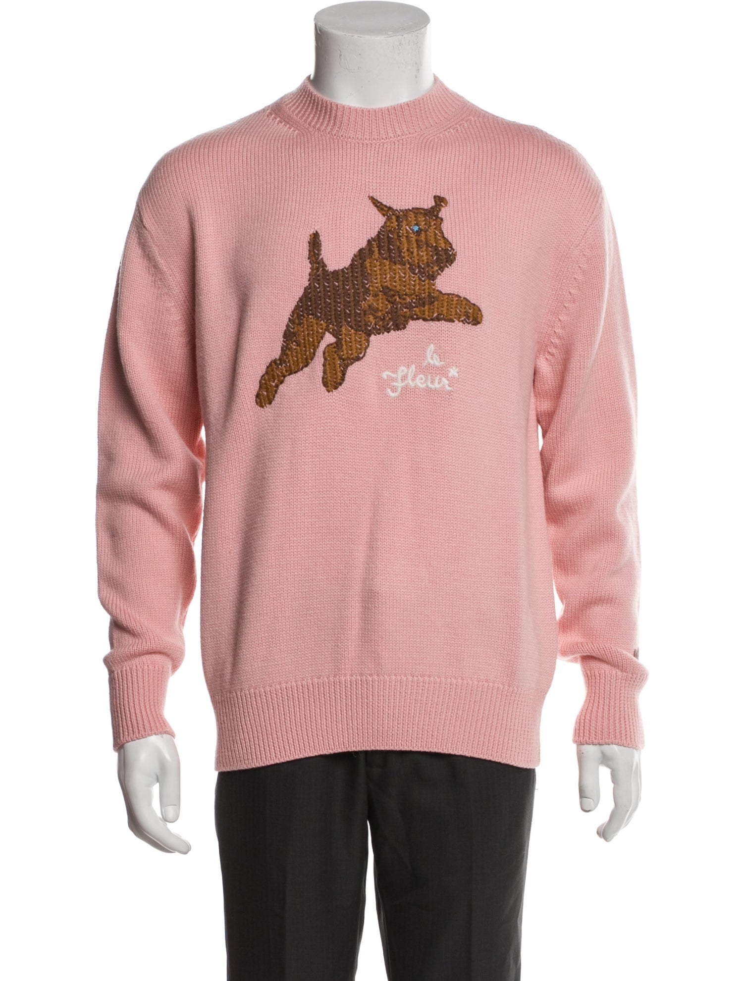 GOLF le FLEUR* Wool Graphic Print Pullover