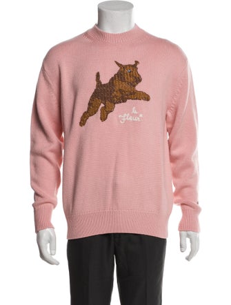 GOLF le FLEUR* Wool Graphic Print Pullover