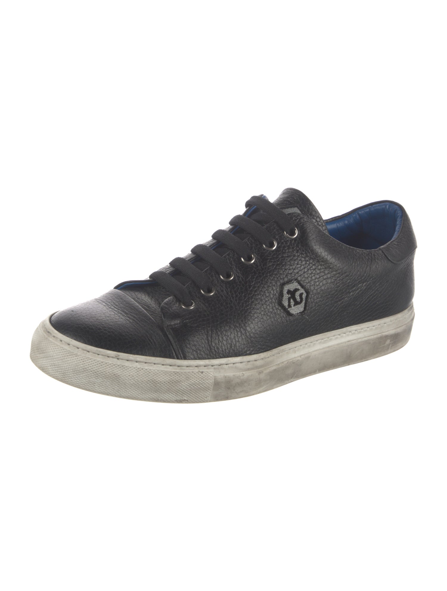 Angelo Galasso Leather Sneakers