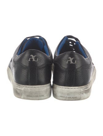 Angelo Galasso Leather Sneakers