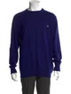 Angelo Galasso Silk Crew Neck Pullover