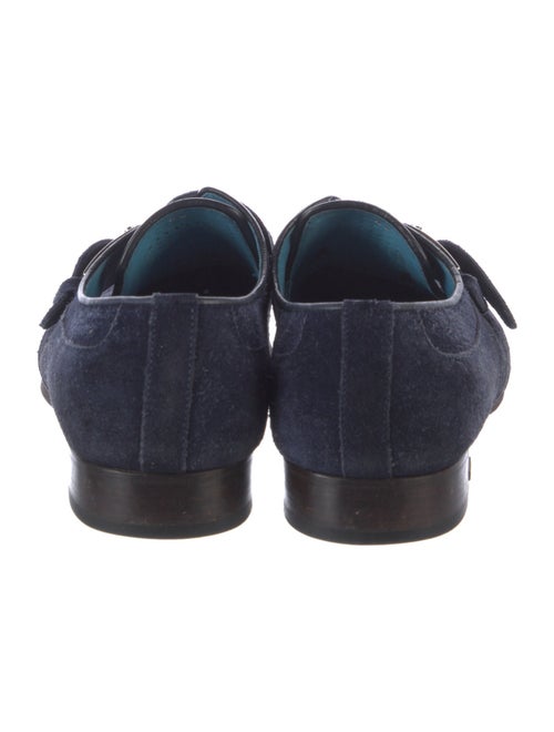 Angelo Galasso Suede Dress Loafers