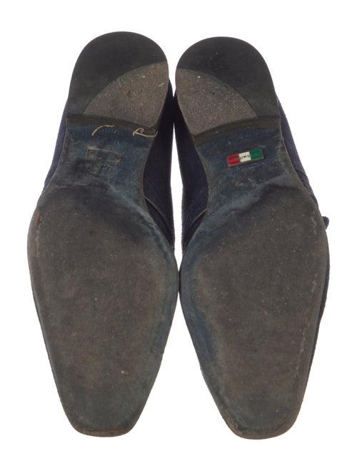 Angelo Galasso Suede Dress Loafers