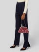 Glenda Gies Velvet Shoulder Bag