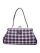 Glenda Gies Wool Top Handle Bag