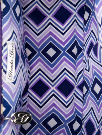 Glenda Gies Wool Top Handle Bag