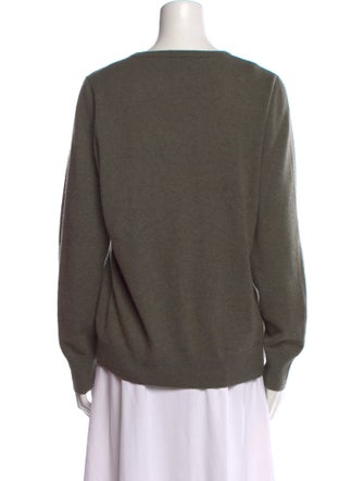 Galeries Lafayette Cashmere V-Neck Sweater