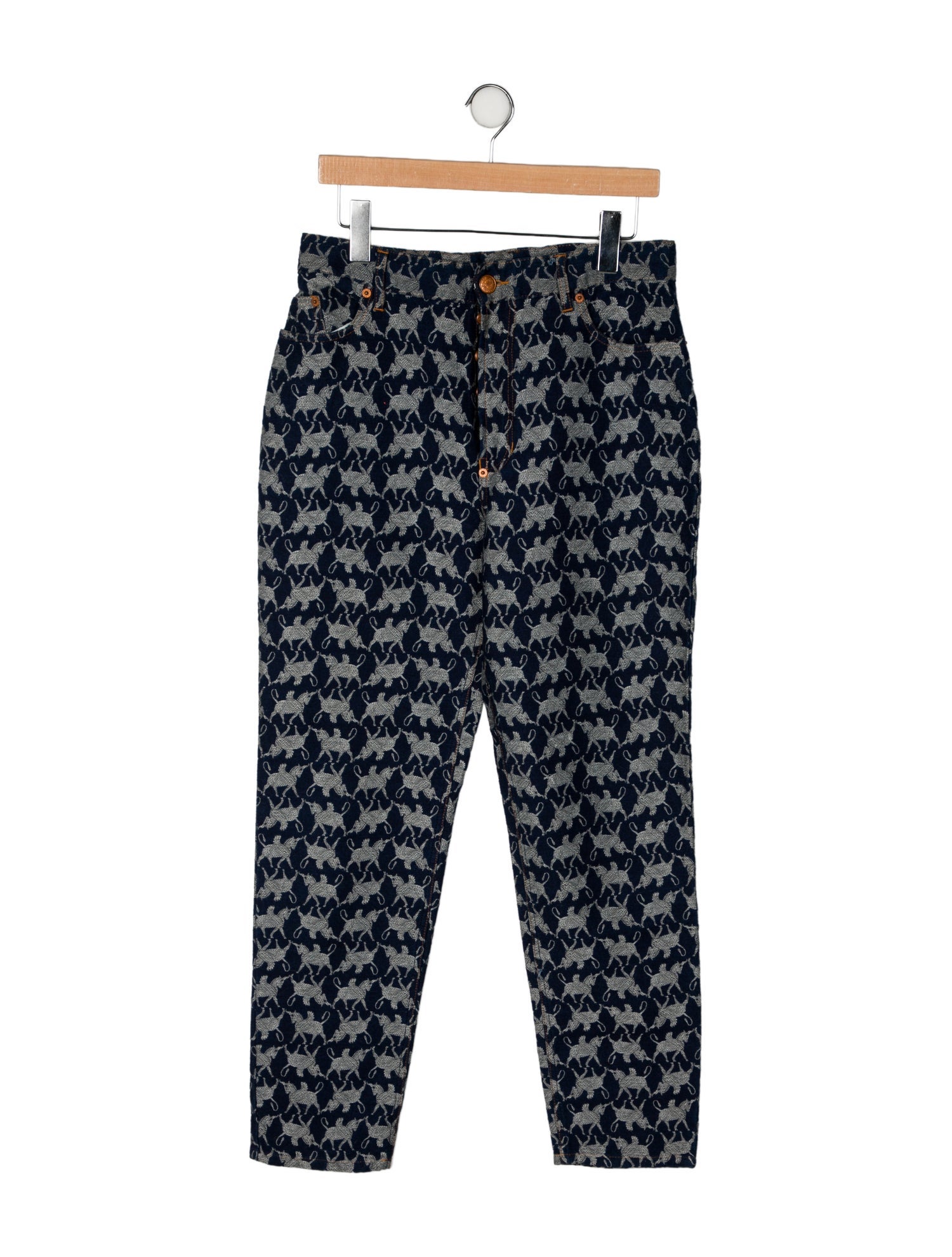 Gaultier Jeans Vintage Straight-Leg Jeans